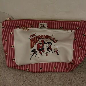 Primark The Incredibles Red and White Cosmetic Bag